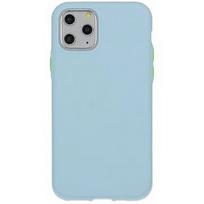 Dėklas Mocco Soft Cream Silicone Back Case for Apple iPhone 12 Mini, žydra