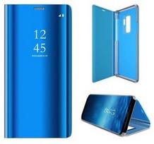 Dėklas Mocco Clear View For Samsung Galaxy A42 5G, mėlyna