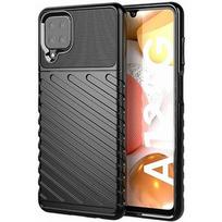 Dėklas Mocco Armored Thunder For Samsung Galaxy A12, juoda