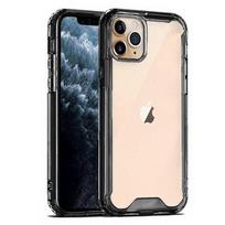 Dėklas Mocco Acrylic Air For Apple iPhone 11, skaidri/juoda