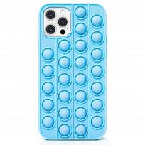 Dėklas Mocco Bubble Antistress For Apple iPhone 12 Pro Max, žydra