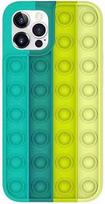 Dėklas Mocco Bubble Antistress Case Apple iPhone 12 Pro Max, žalia