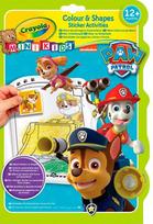 ivairus lipdukai - Lipdukas Crayola Paw Patrol Colour & Shapes Sticker Activities - 1 nuotrauka