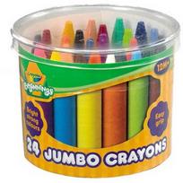Kreidelė Crayola Jumbo Crayons 24pcs