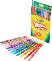 Kreidelė Crayola Twistables, 12 vnt.