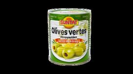 Žaliosios alyvuogės be kauliukų SUNTAT, 800 g