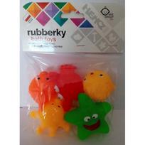 Vonios žaislai Hencz Toys Rubberky 836, 5 vnt
