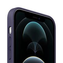apple iphone 12 pro max, - iPhone 12 Pro Max Leather Case with MagSafe - Black - 2 nuotrauka