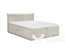 Lova Mazzini Beds Echaveria 200x200 cm, smėlio spalvos