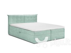 Lova Mazzini Beds Echaveria 200x200 cm, šviesiai žalia