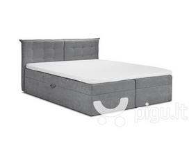 Lova Mazzini Beds Echaveria 200x200 cm, pilka