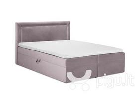 Lova Mazzini Beds Yucca 200x200 cm, rožinė