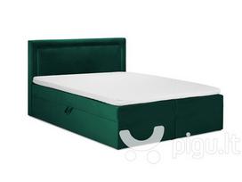 Lova Mazzini Beds Yucca 200x200 cm, žalia