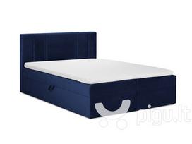Lova Mazzini Beds Afra 200x200 cm, mėlyna