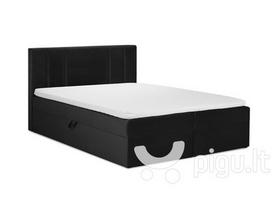 Lova Mazzini Beds Afra 200x200 cm, juoda