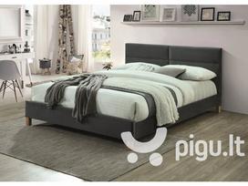 Lova Signal Meble Sierra Velvet 160x200 cm, pilka