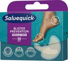 Salvequick Foot Care nuospaudų pleistrai kulnams ir pirštams 10 vnt.