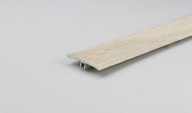  Aliumininė grindų juostelė ARCANSAS 027G6/139, 900 x 42 mm, reguliuojamas aukštis 6-10 mm, laminuota