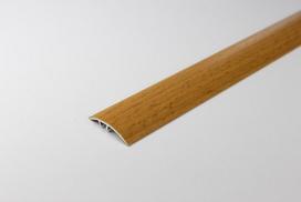  Aliumininė grindų juostelė ARCANSAS 024B5/123, 900 x 30 mm, laminuotas, medžio imitacija, paslėpti t