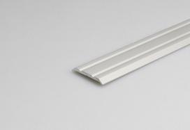  Aliumininė grindų juostelė ARCANSAS 046P1/90, 1800 x 25 mm, anoduota, sidabro spalvos, chromas