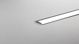  Aliumininė grindų juostelė ARCANSAS 024D/93, 900 x 30 mm, anoduota, sidabro spalvos, chromas