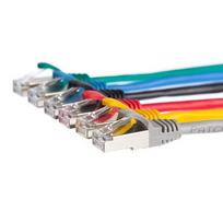 stp kabelis - Netrack CAT 5e FTP/STP Patch Cable Grey 20m - 3 nuotrauka