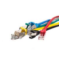 stp kabelis - Netrack CAT 5e FTP/STP Patch Cable Grey 20m - 4 nuotrauka