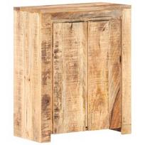 Komoda VLX Rough Mango Wood 320212, ruda, 33x59x75 cm