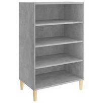 Komoda VLX Sideboard 806125, pilka, 35x57x90 cm