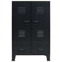 Spinta VLX Metal Industrial Style 245960, juoda, 67 cm x 35 cm x 108 cm