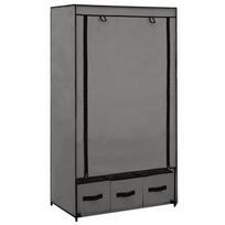 Spinta VLX Folding Wardrobe 282460, pilka, 870 cm x 490 cm x 159 cm