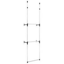 Spinta VLX Telescopic 321112, sidabro/juoda, 28 cm x 68 cm x 250 cm