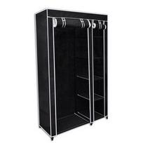 Spinta VLX Folding Wardrobe 60719, juoda, 110 cm x 45 cm x 175 cm