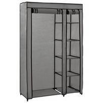Spinta VLX Folding Wardrobe 282423, pilka, 110 cm x 45 cm x 175 cm