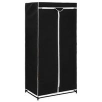 Spinta VLX Folding Wardrobe 282437, juoda, 750 cm x 50 cm x 160 cm