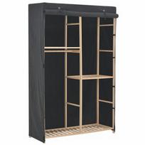 Spinta VLX 3-Tier, juoda, 110 cm x 40 cm x 170 cm