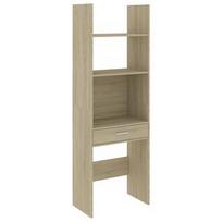 Sekcija VLX Book Cabinet 803428, ąžuolo, 35 cm x 60 cm x 180 cm