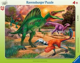 Dėlionė Ravensburger Spinosaurus, 42 vnt.