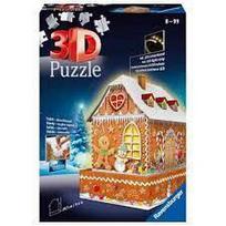 3D dėlionė Ravensburger Gingerbread House At Night, 216 vnt.