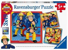 Dėlionė Ravensburger Fireman Sam 3x49 05077, 147 vnt.