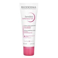 BIODERMA SENSIBIO DEFENSIVE RICH, raminamasis jautrios, sausos ir labai sausos odos kremas, 40 ml