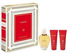 Givenchy Amarige, 100 ml (EDT) + 75ml Kūno Losjonas + 75ml Dušo želė