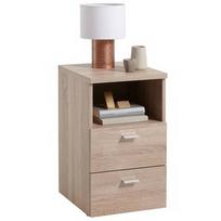 Naktinis staliukas VLX FMD 428717, ąžuolo, 39.9x35x60 cm