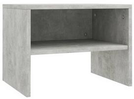 Naktinis staliukas VLX Bedside Cabinet 800071, pilkas, 30x40x30 cm