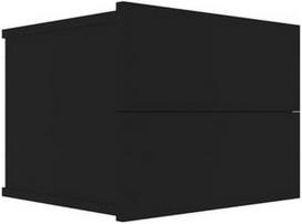 Naktinis staliukas VLX Classic 801055, juodas, 40x30x30 cm