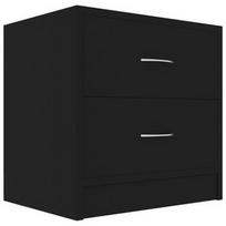 Naktinis staliukas VLX Classic 801037, juodas, 40x30x40 cm