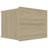 Naktinis staliukas VLX 801059, baltas, 40x30x30 cm