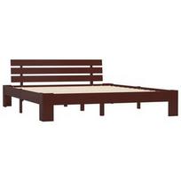 Lova VLX Modern 20's, ruda, 213x165 cm, su grotelėmis
