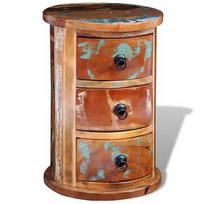 Komoda VLX Solid Wood 241646, įvairių spalvų, 30x30x45 cm