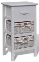 Lentyna VLX Cabinet 241542, pilka, 35x25x60.5 cm
